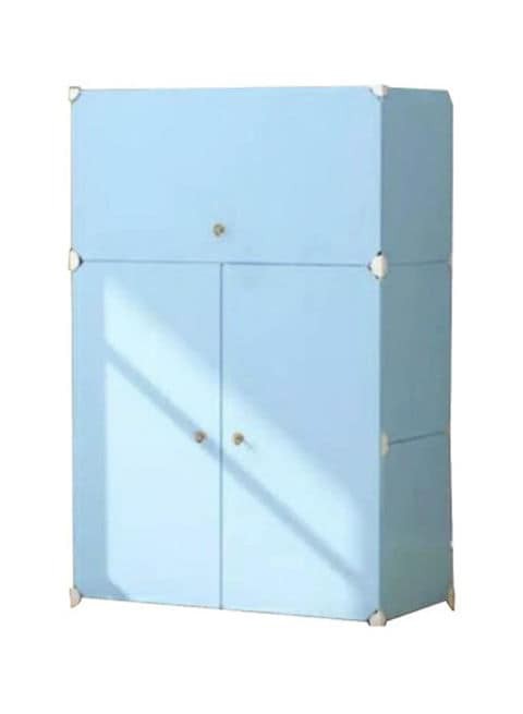 Generic - Shoe Rack Cupboard Blue 93centimeter