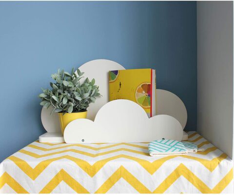 Generic Home Decor, Wooden Cloud Shelf