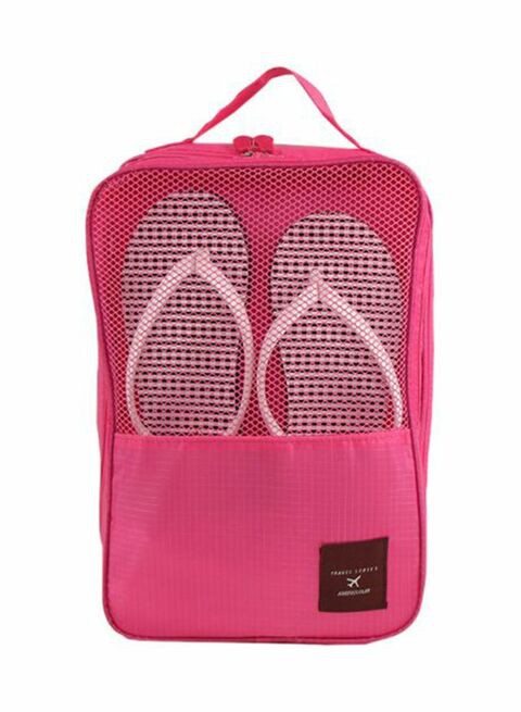 Generic Travel Portable Shoe Organizer Pink Medium