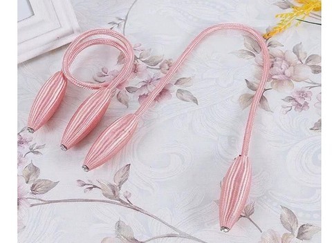 Deals For Less - Curtain Tieback , Curtain Holder , Pink  Color