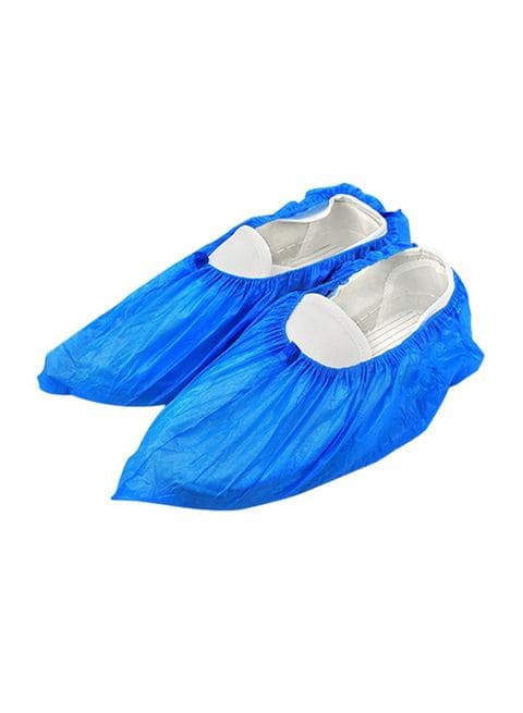 Generic 100-Piece Anti-Slip Disposable Shoe Cover Dark Blue