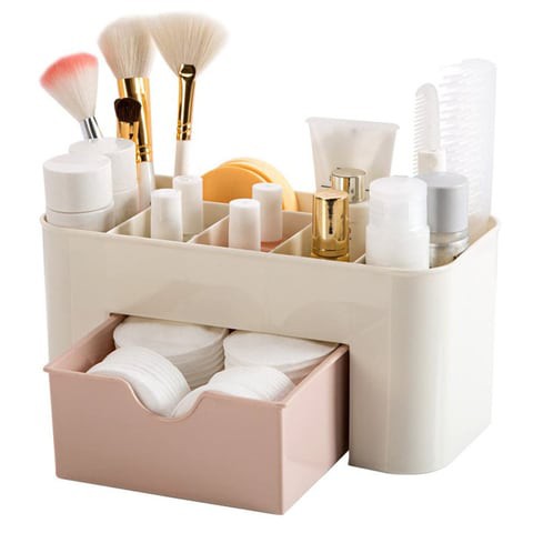 Better Look Cosmetic Organizer Makeup Storage Drawers Makeup Brush Lipstick Holder Multifunctional Desk Storage Box Space Saving