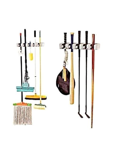 Dat Wall Mount Mop And Broom Holder