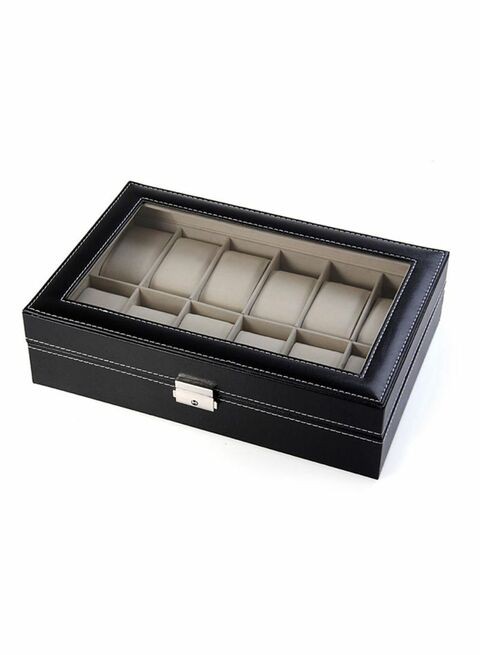 East Lady 12-Grid Watch Box Organizer