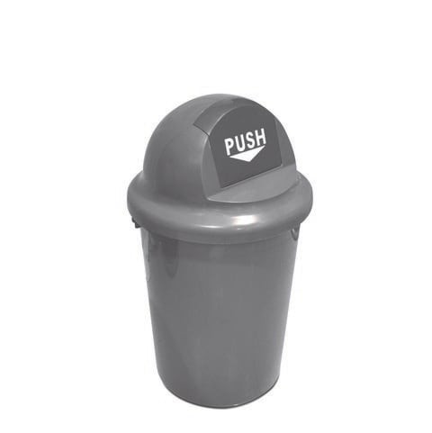 AKC Durable Round Garbage Bin Grey 100L