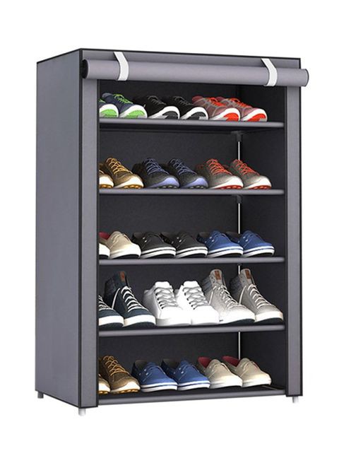 Generic Dormitory Shoe Organizer Rack Grey 30X60X90cm