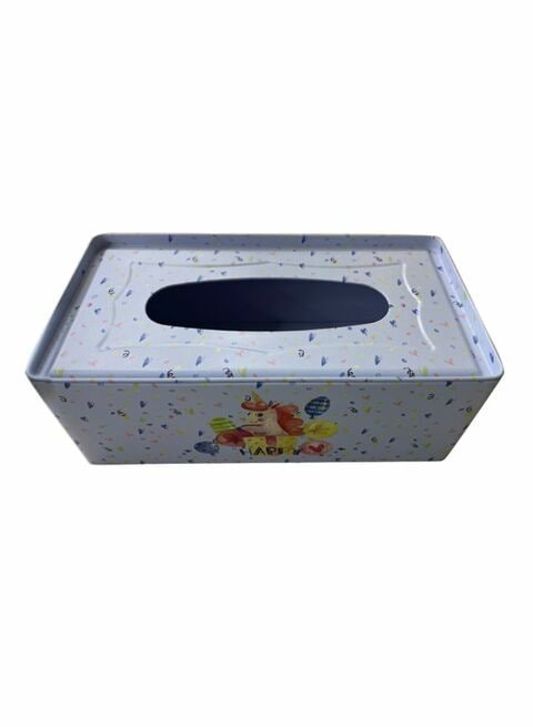 East Lady Tissue Box Blue 25x13x9.5cm