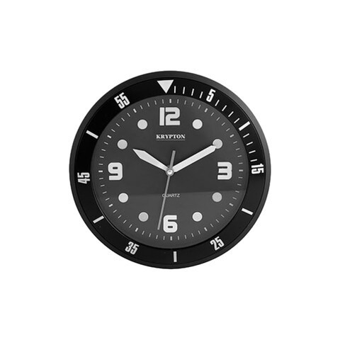 Krypton Round Wall Clock Gray KNWC6120