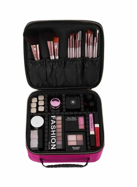 East Lady Makeup Storage Organizer Bag Pink