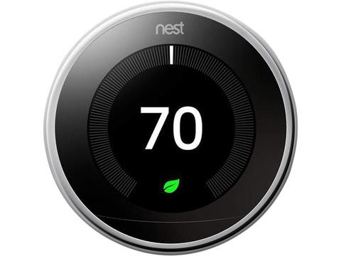 Nest Learning Thermostat 3rd Generation - Polished Steel