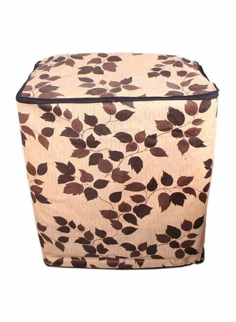 Generic Flower Design Washing Machine Cover Multicolour 33 X 36 X 21Inch