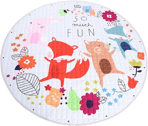 Home Canvas Play Mat - 11.2 x 12.9 x 0.5 cm Fox