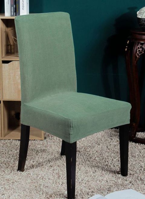 Generic Plain Style Comfy Chair Cover Green