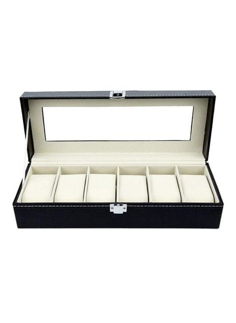 Generic 6-Slots Watch Box Organizer