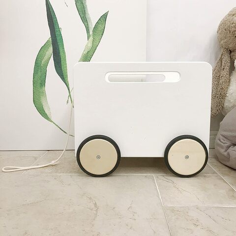 Generic Home Decor, Toys Storage Trolley w/ Rubber Wheels