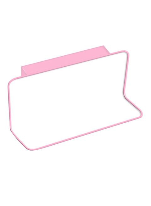 Generic Door Back Towel Holder Pink 19X9X6cm