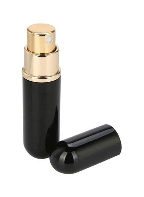 Generic Refillable Perfume Bottle Black/Silver 5ml