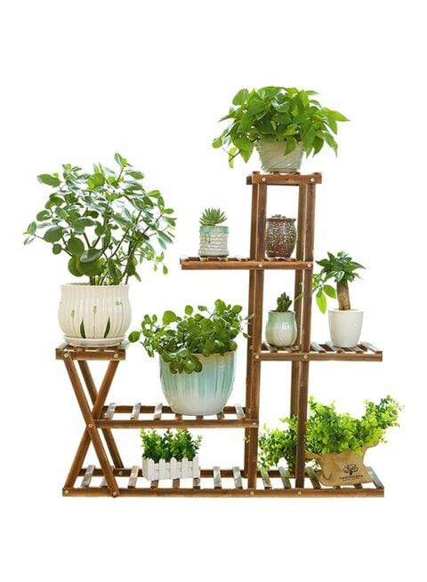 East Lady Plant Flower Display Stand Brown 100cm