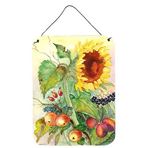 Caroline&#39;s Treasures Bmbo0699Ds1216 Autumn Flowers Ii By Maureen Bonfield Wall Or Door Hanging Prints, 12X16, Multicolor