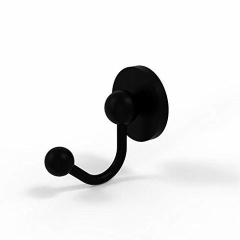 Allied Brass P1020 Prestige Skyline Collection Robe Hook, Matte Black