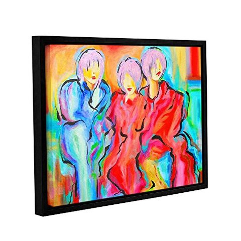 Artwall Susi Franco&#39;s The Consensus Gallery Wrapped Floater-Framed Canvas, 14 By 18&quot;