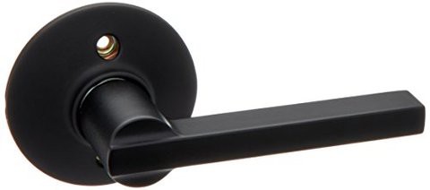 Schlage F170 Lat 622 Latitude Single Dummy Door Lever, Matte Black