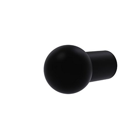 Allied Brass B-10 1 Inch Cabinet Knob, Matte Black