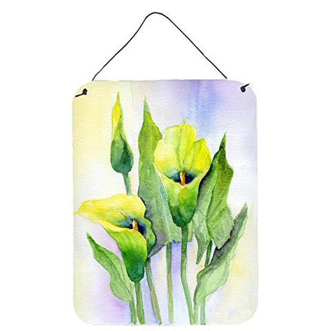 Caroline&#39;s Treasures Bmbo0622Ds1216 Lillies By Maureen Bonfield Wall Or Door Hanging Prints, 12X16, Multicolor