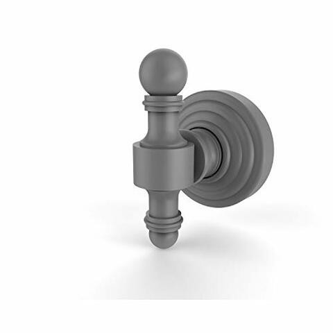 Allied Brass Rw-20 Retro Wave Collection Robe Hook, Matte Gray