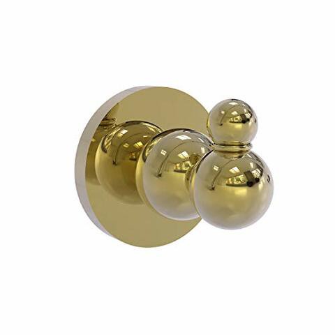 Allied Brass Bl-H1 Bolero Collection Robe Hook, Unlacquered Brass