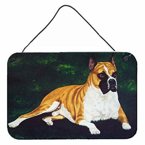 Caroline&#39;s Treasures Amb1064Ds812 Dempsey Boxer Wall Or Door Hanging Prints, 8X12, Multicolor