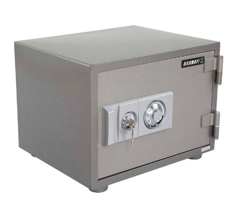 Mahmayi Secure Sd103 Fire Safe Highly Secure Functional Safe Organiser With Hammertone Paint Finish (Dial + Key Lock)