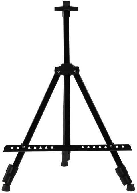 Generic Artist Easel Stand, Metal Tripod Display Easel Adjustable Height With Portable Bag For Drawing, Displaying And Painting