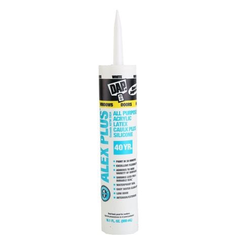 Dap Alex Plus Acrylic Latex Caulk (300 ml)