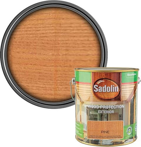 Sadolin Classic Water Repellent &amp; Wood Protection Wood Stain - Pine 1 USG (3.79 Litres)