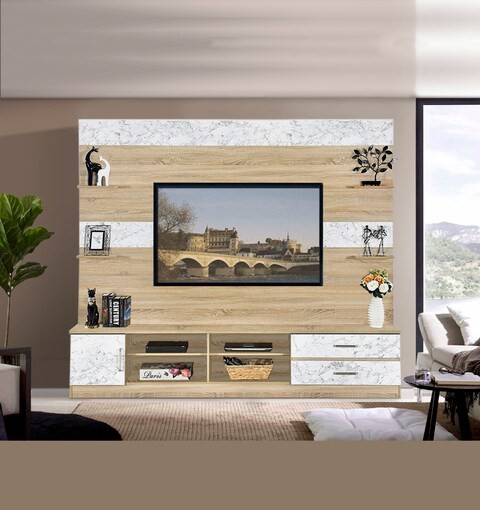 Home Style Shelton 2 Drawer TV Cabinet