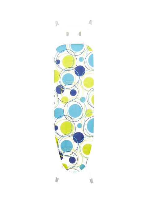 HOME SELECTION Iron Board Blue/Green 122x38centimeter