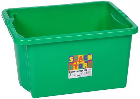 Wham Storage Bins And Boxes, Plastic, Green