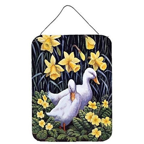 Caroline&#39;s Treasures Bdba0279Ds1216 Ducks By Daphne Baxter Wall Or Door Hanging Prints, 12X16, Multicolor