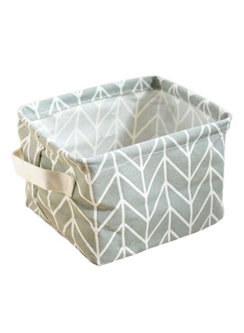 MissTiara Fashion Folding Storage Basket Grey 400 x 500millimeter