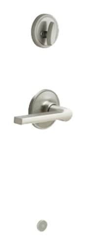 Dexter By Schlage Jh59Sol619 Solstice Lever Interior Handleset, Satin Nickel