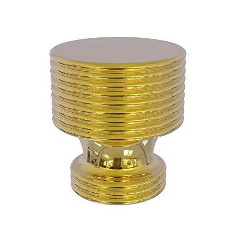 Allied Brass G-1 Designer Cabinet Knob, Polished Brass