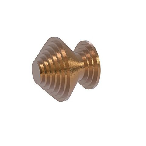 Allied Brass K-1 Designer Cabinet Knob, Brushed Bronze