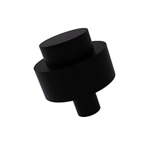 Allied Brass 101 1-1/2 Inch Cabinet Knob, Matte Black