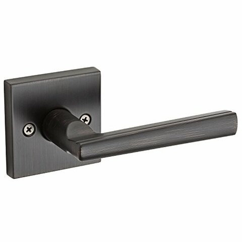 Kwikset 91570-025 Montreal Square Half-Dummy Lever, Venetian Bronze