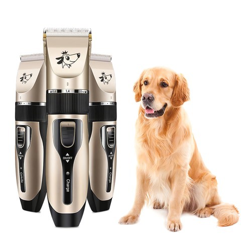 Generic-Pet Grooming Hair Clipper Rechargeable Low Noise Cordless Dog Cat Rabbit Hair Trimmer Cutter Kit