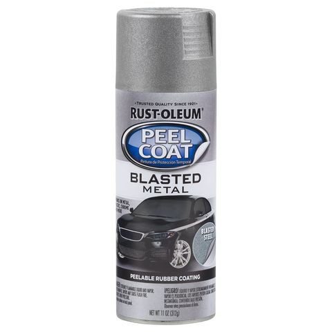 Rust-Oleum Peel Coat Blasted Metal Spray Paint (312 G, Blasted Steel)