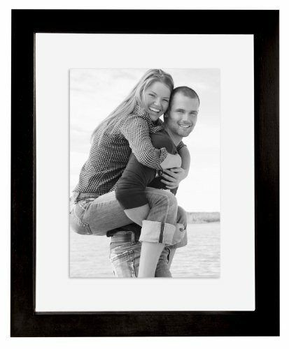 Mcs 8X10 Inch Wood Float Frame, Black (21119)