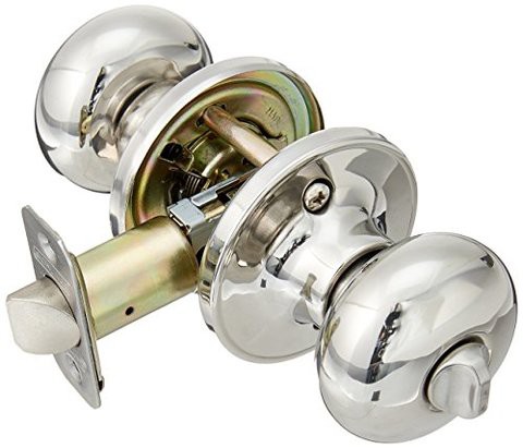 Dexter J40-Str Privacy Knobset From The Stratus Series, Polished Chrome