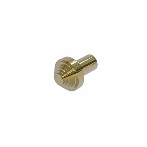 Allied Brass Sb-9 Southbeach Collection 1 Inch Cabinet Knob, Unlacquered Brass